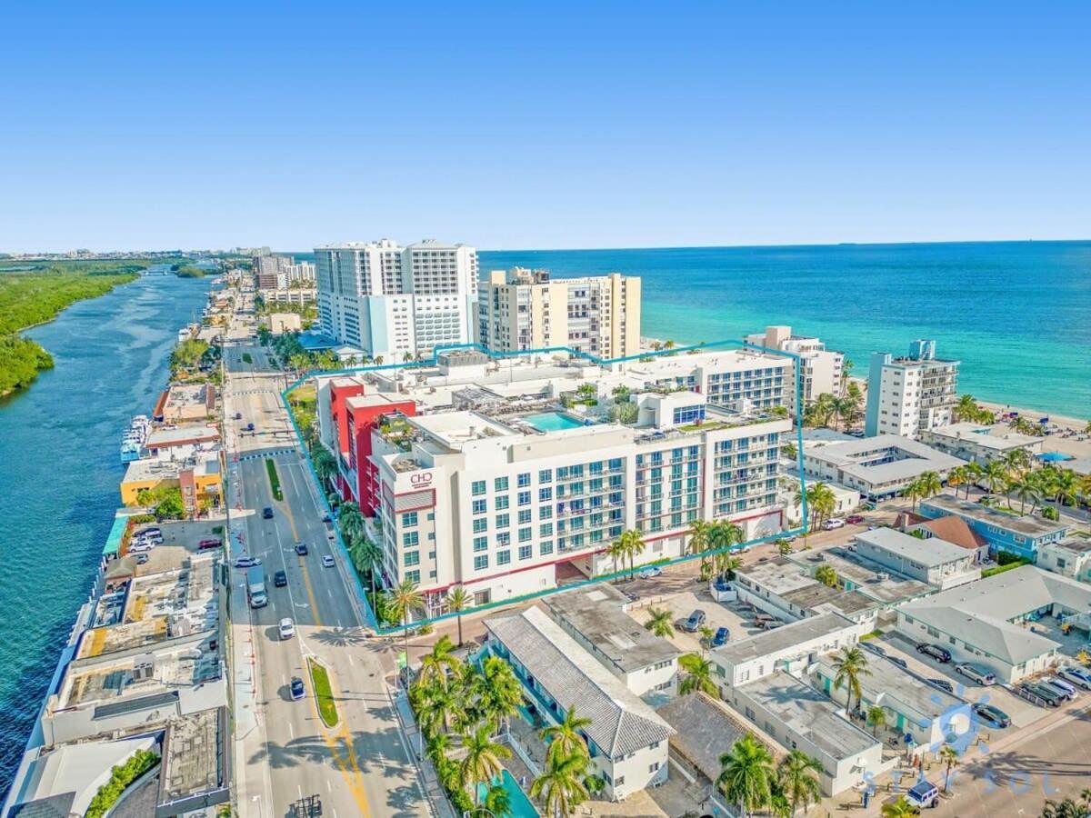 Amazing Pool - Balcony - Up To 6 - Near Beach Hollywood Bagian luar foto
