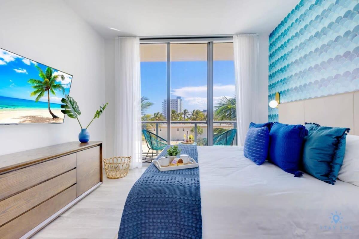 Amazing Pool - Balcony - Up To 6 - Near Beach Hollywood Bagian luar foto