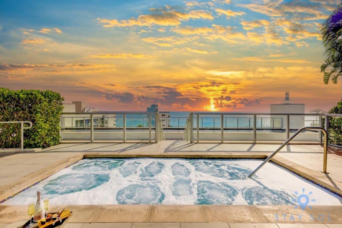 Amazing Pool - Balcony - Up To 6 - Near Beach Hollywood Bagian luar foto