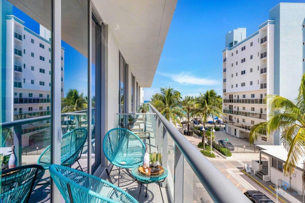 Amazing Pool - Balcony - Up To 6 - Near Beach Hollywood Bagian luar foto